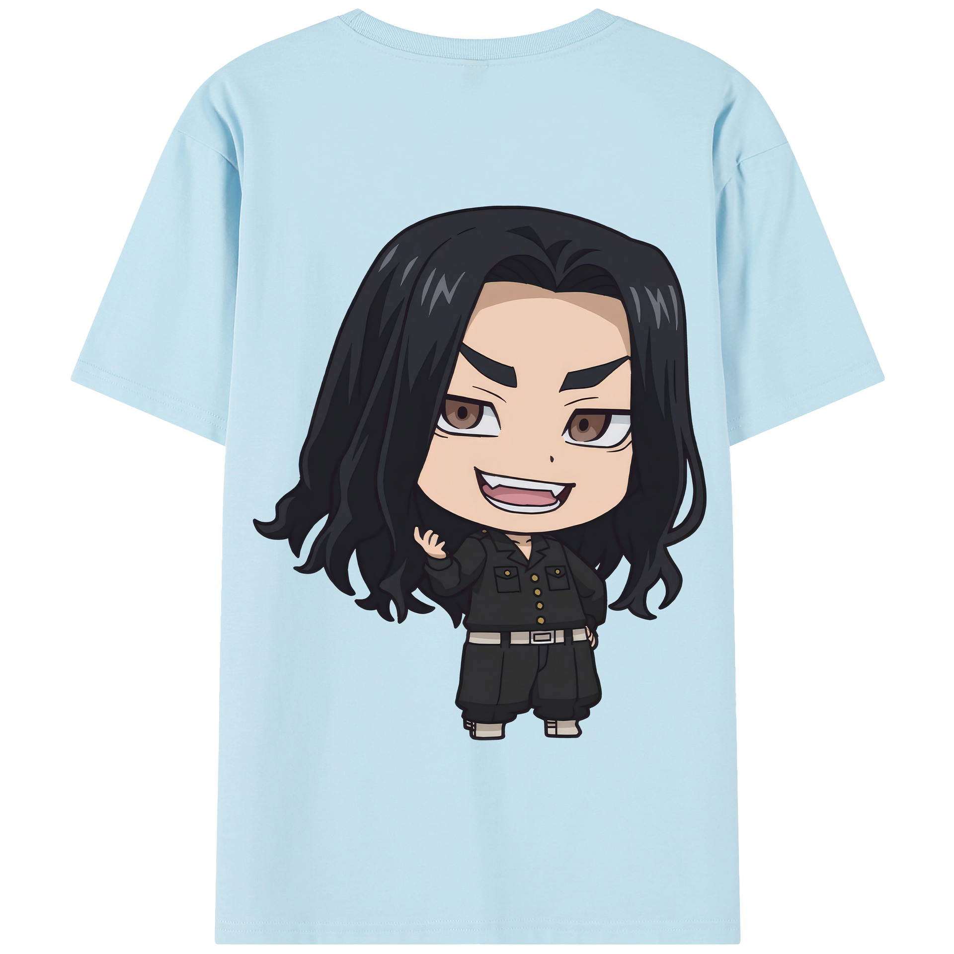 （画像用） 東京リベンジャーズ Tokyo Revengers 綿100％半袖Tシャツ（背面プリント）